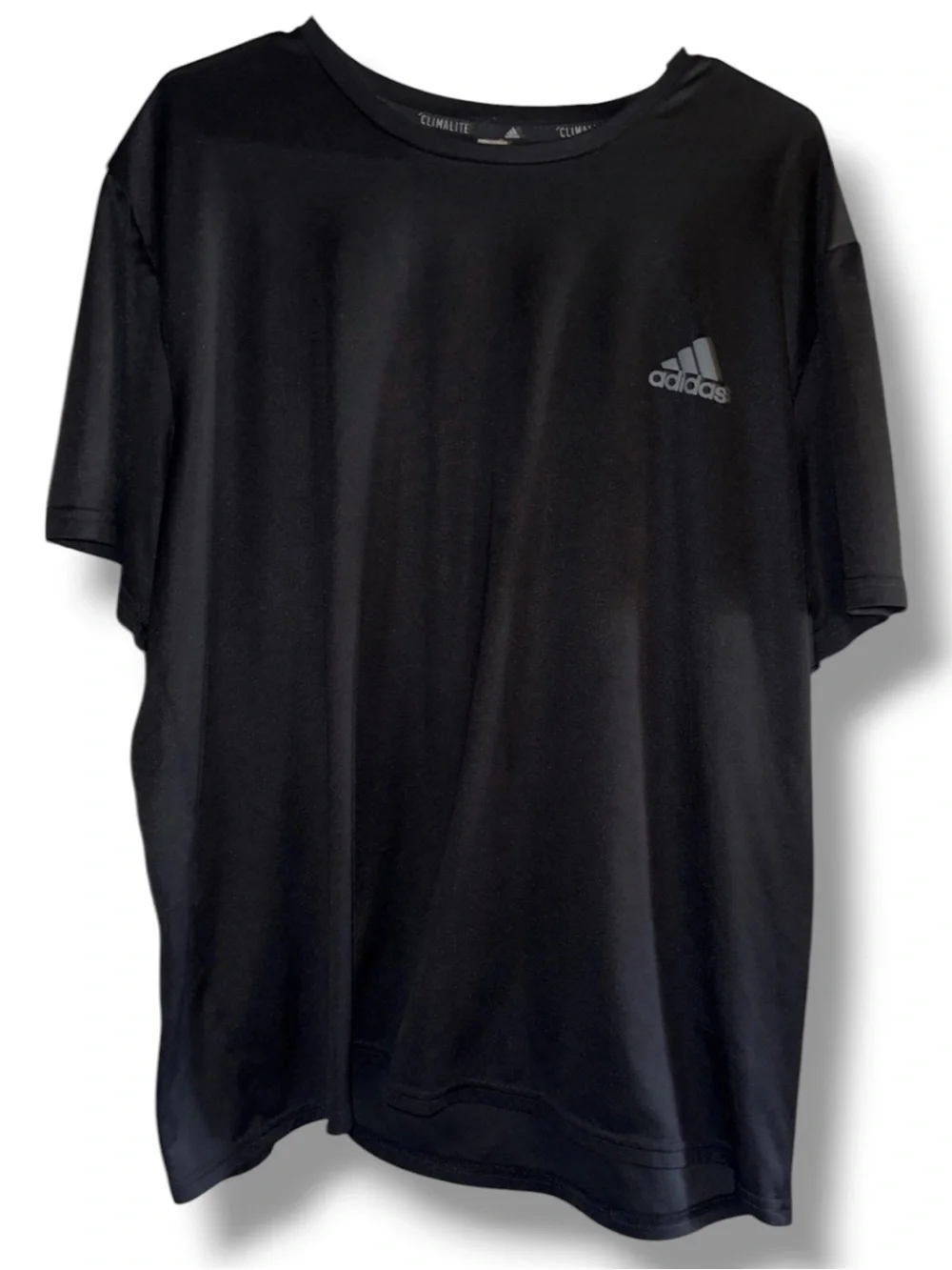 Adidas Climalite Black Performance Shirt Mens Sz XL Athletic Sport Gorpcore